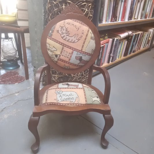 Decorative vintage kiddies chair