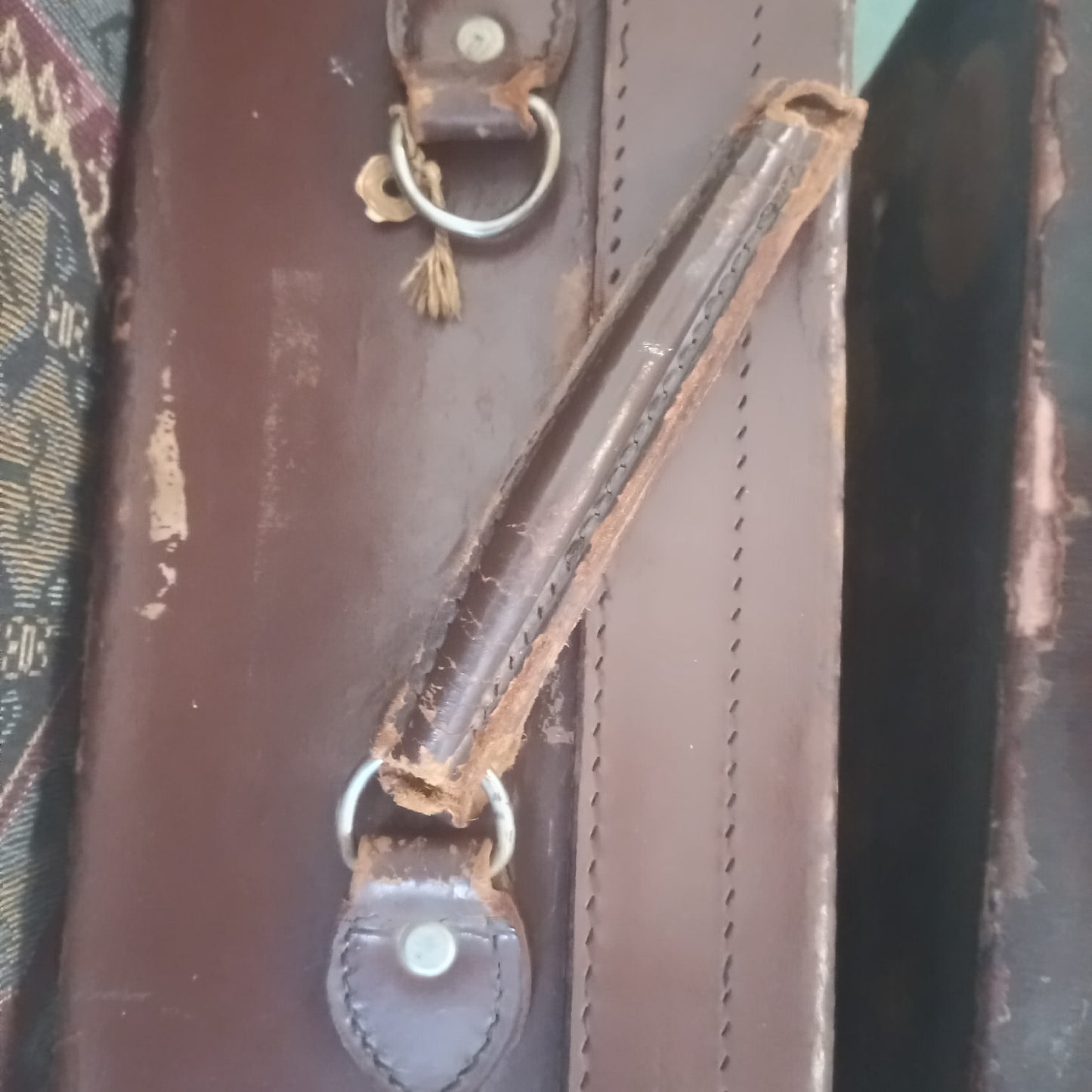 Big vintage suitcase