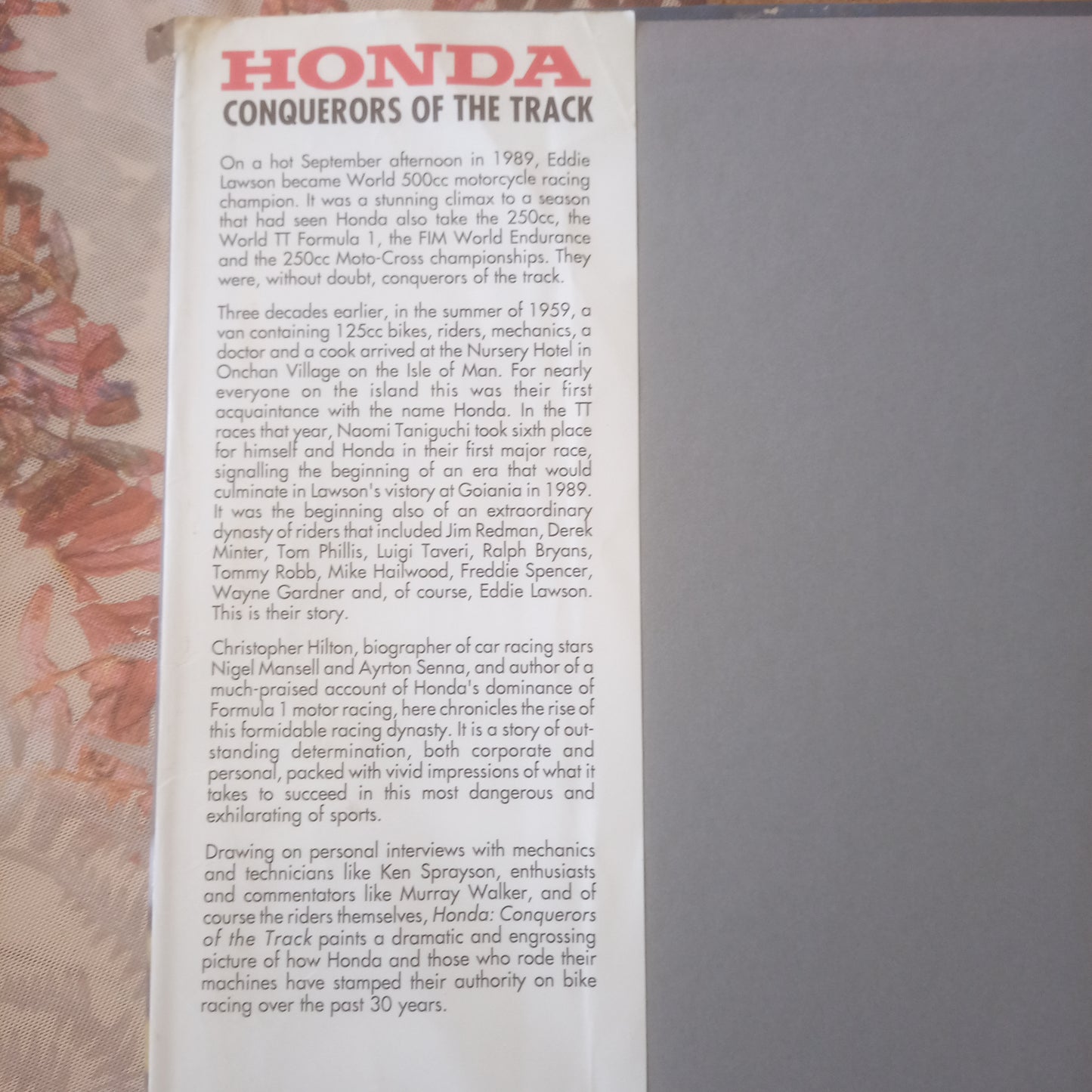 Honda Conquerors of the track