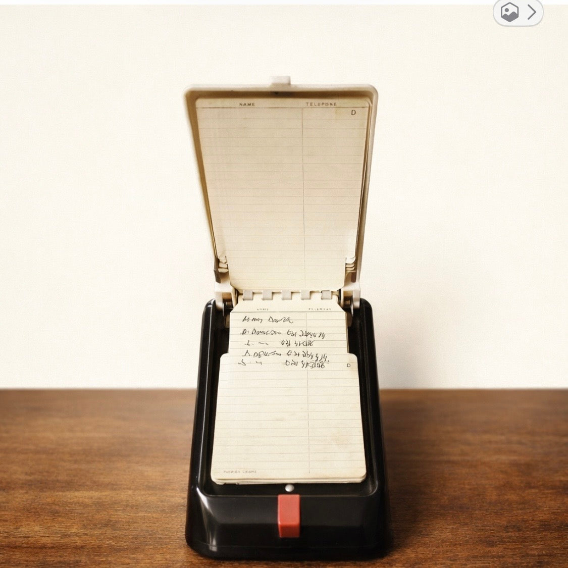 1940's Bakelite Telephone Index