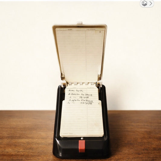 1940's Bakelite Telephone Index