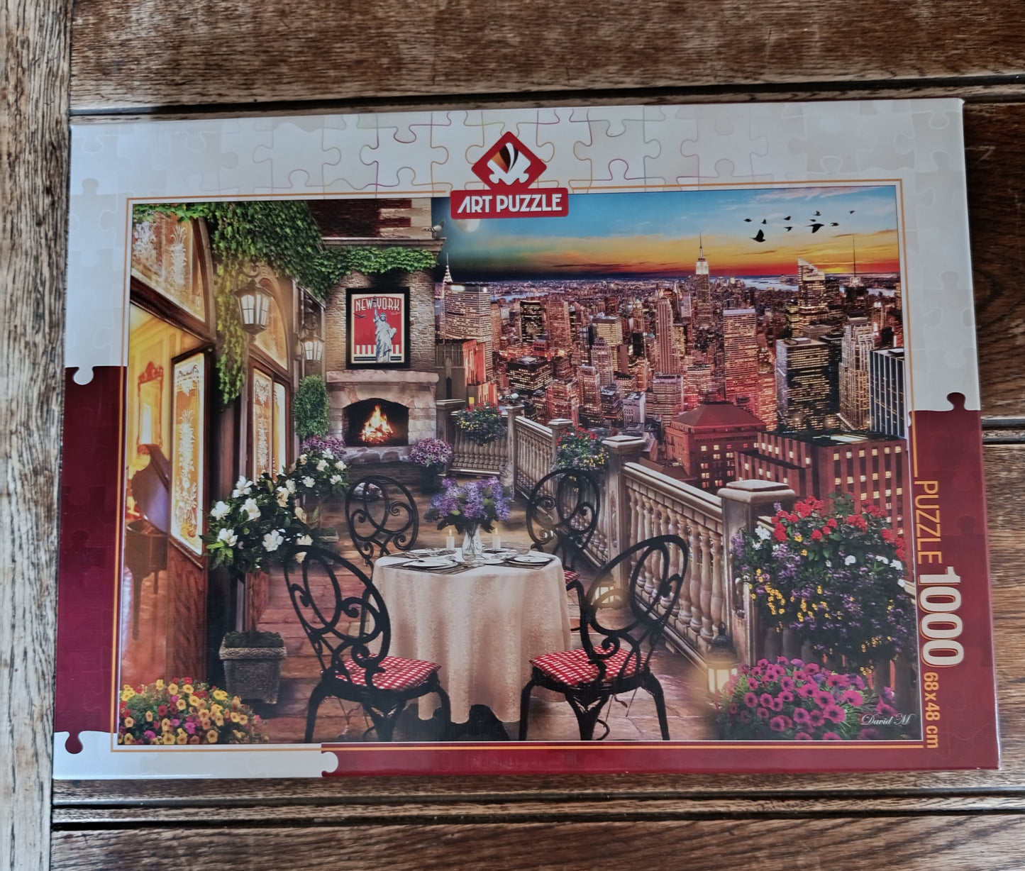 Puzzle Art puzzle Dinner at New York