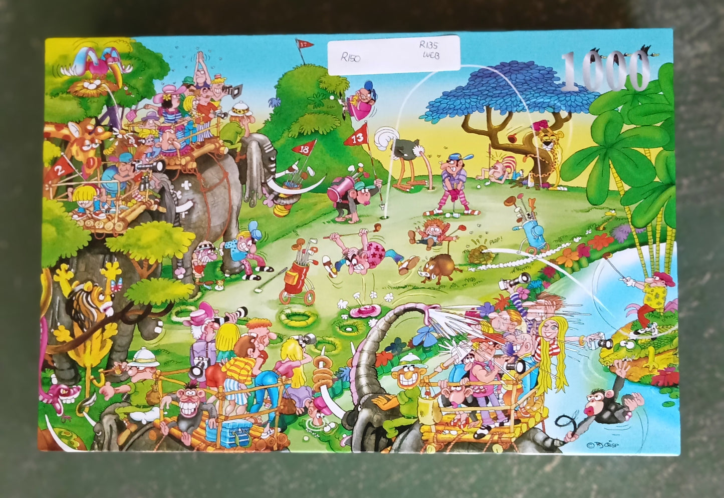 Puzzle Kastell Safari Golfing