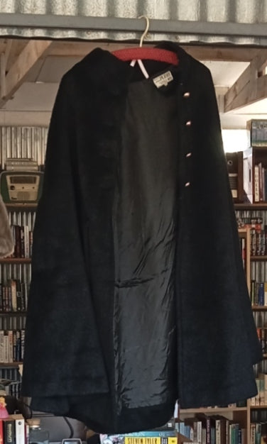 Vintage black cape