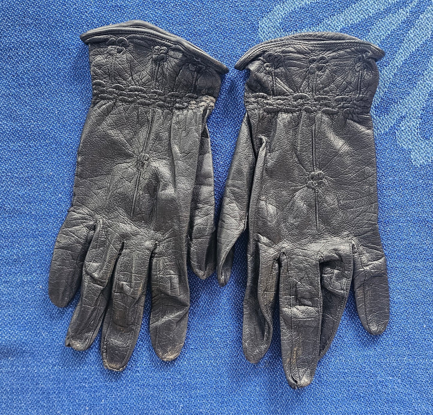Gloves Leather Black