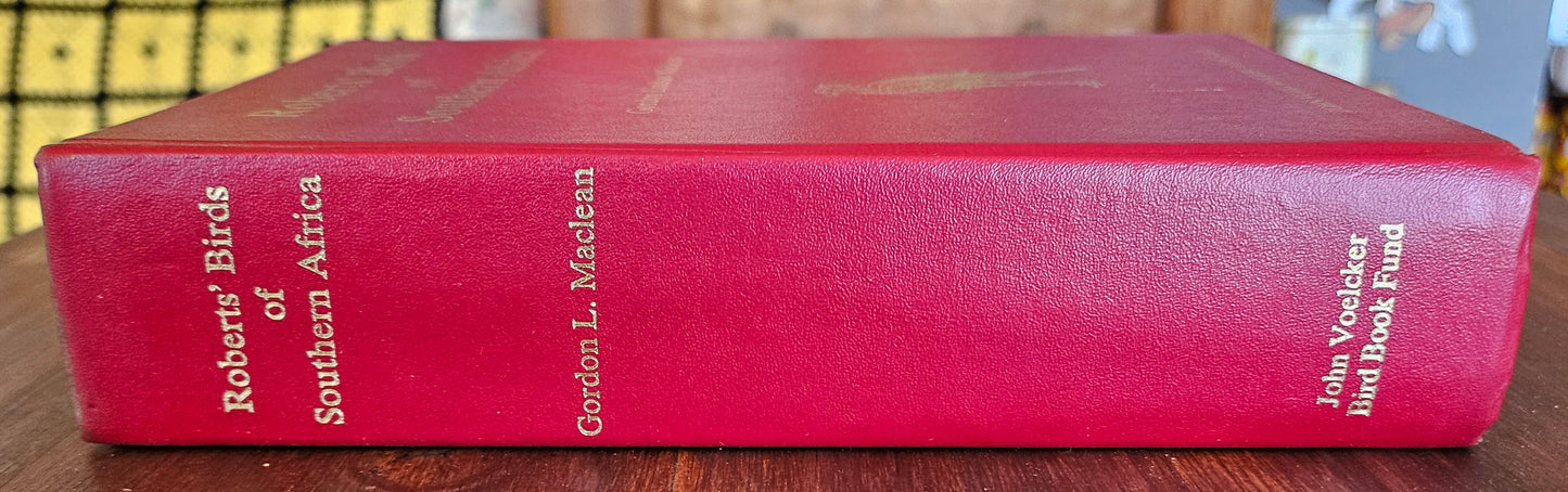 Maclean Gordon Lindsay, Roberts' Birds of Southern Africa (Signed)