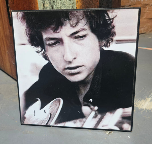 Block Mounted picture Bob Dylan